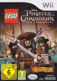 LEGO Pirates of the Caribbean: The Video Game Wii US box art
